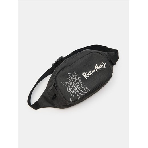 Sinsay - Saszetka Rick & Morty - szary - id: 430FM-90M - marki Sinsay - 187270239 Sinsay - Saszetka Rick & Morty - szary ze sklepu Sinsay w kategorii Nerki - zdjęcie 187270239