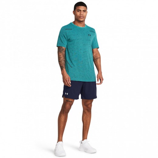 Męskie spodenki treningowe Under Armour UA Vanish Woven 6in Shorts - granatowe ze sklepu Sportstylestory.com w kategorii Spodenki męskie - zdjęcie 187270288