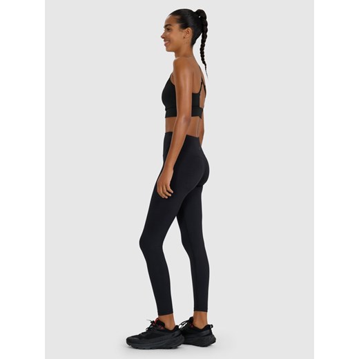 Damskie legginsy treningowe 4F 4FWMM00TFTIF411 - czarne Sportstylestory.com