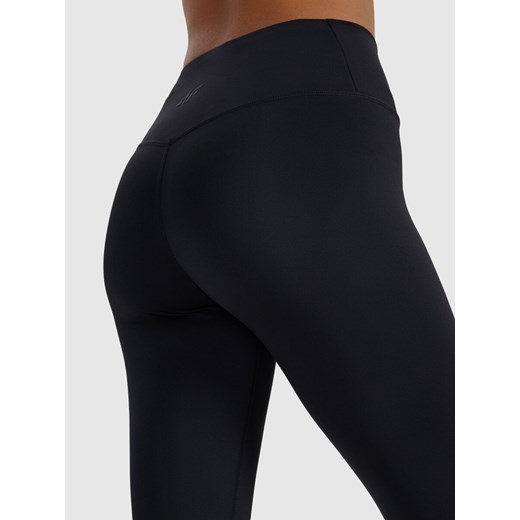 Damskie legginsy treningowe 4F 4FWMM00TFTIF411 - czarne Sportstylestory.com