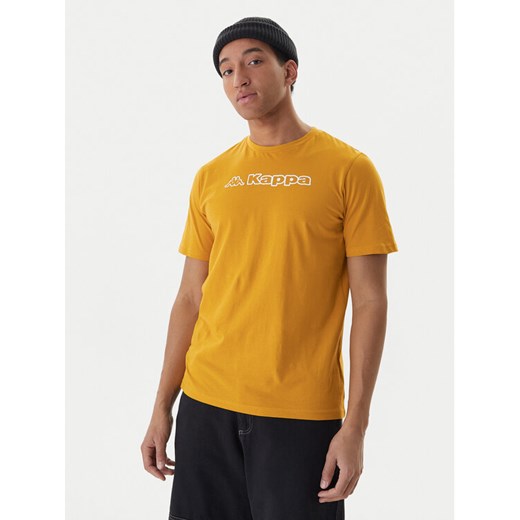 Kappa T-Shirt Feddu 311H7HW Żółty Regular Fit - id: 0000305630018 - marki Kappa - 187270976 Kappa T-Shirt Feddu 311H7HW Żółty Regular Fit ze sklepu MODIVO w kategorii T-shirty męskie - zdjęcie 187270976