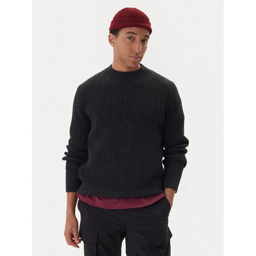 G-Star Raw Sweter Essential D23731-E212 Szary Regular Fit ze sklepu MODIVO w kategorii Swetry męskie - zdjęcie 187271048