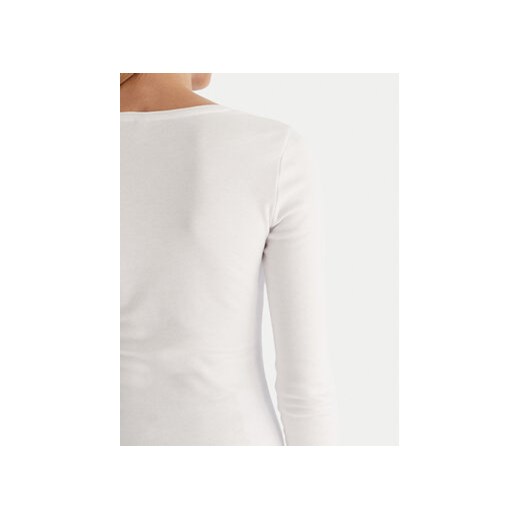 Ysabel Mora Bluzka 70022 Biały Slim Fit Ysabel Mora M MODIVO