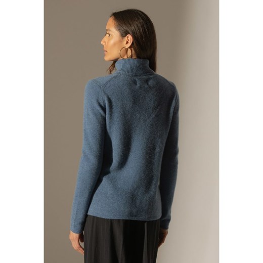 Perfect Cashmere Kaszmirowy golf "Willow" w kolorze niebieskoszarym Perfect Cashmere M okazja Limango Polska