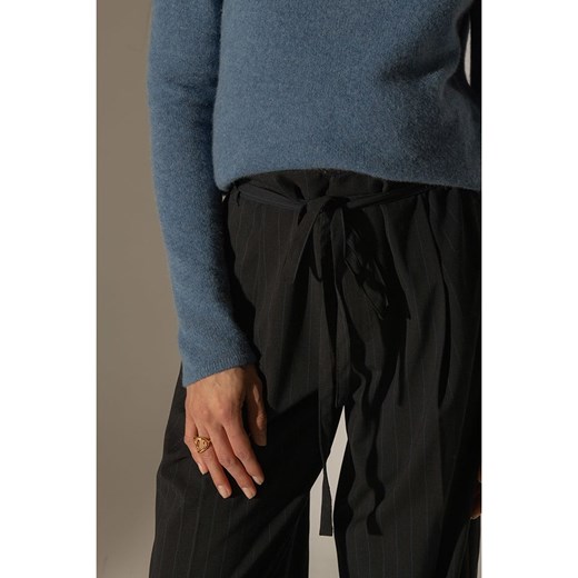 Perfect Cashmere Kaszmirowy golf "Willow" w kolorze niebieskoszarym Perfect Cashmere M okazyjna cena Limango Polska