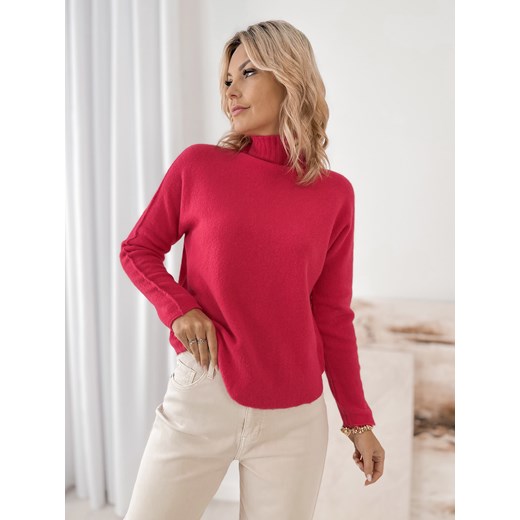 sweter darma malinowy one size ze sklepu UBRA w kategorii Swetry damskie - zdjęcie 187271885