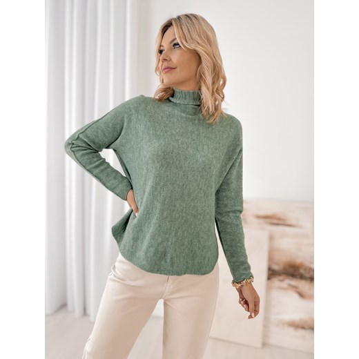 sweter darma khaki one size - id: prod-82393-group - marki UBRA - 187271927 sweter darma khaki one size ze sklepu UBRA w kategorii Swetry damskie - zdjęcie 187271927