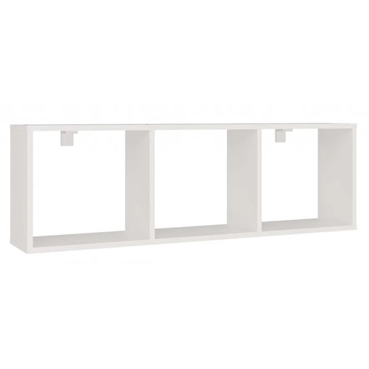 Biała wisząca półka  D3-G64 - id: 53654 - marki Elior - 187272119 Biała wisząca półka  D3-G64 ze sklepu Edinos.pl w kategorii Półki - zdjęcie 187272119