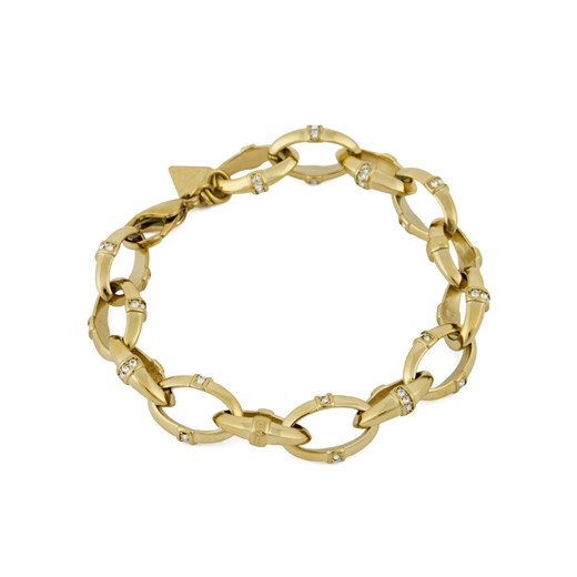 Bransoletka Guess JUBB05 163JW Złoty ze sklepu eobuwie.pl w kategorii Bransoletki - zdjęcie 187273077