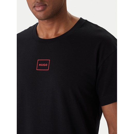 Hugo T-Shirt Laze 50525236 Czarny Regular Fit ze sklepu MODIVO w kategorii T-shirty męskie - zdjęcie 187273339