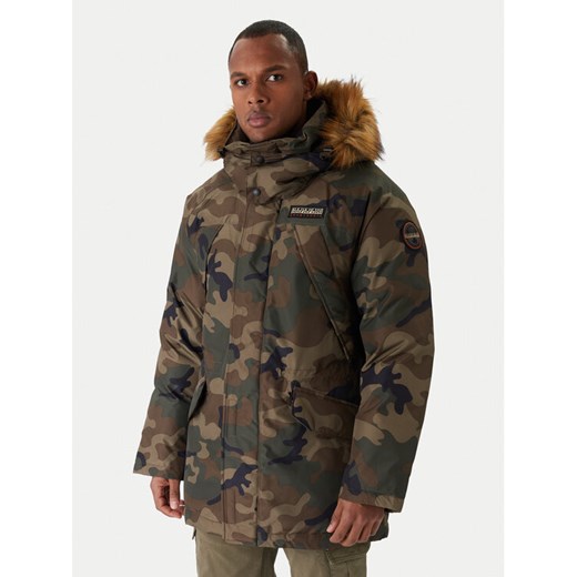 Napapijri Kurtka zimowa Epoch NP0A4GM9 Zielony Regular Fit - id: 0000300411322 - marki Napapijri - 187273349 Napapijri Kurtka zimowa Epoch NP0A4GM9 Zielony Regular Fit ze sklepu MODIVO w kategorii Kurtki męskie - zdjęcie 187273349