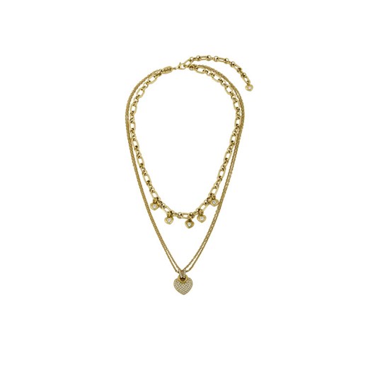 Guess Naszyjnik JUBN05 208JW Złoty ze sklepu MODIVO w kategorii Naszyjniki - zdjęcie 187273359