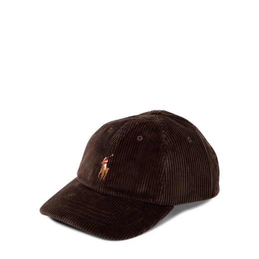 Polo Ralph Lauren Męska czapka z daszkiem Mężczyźni Bawełna czekoladowy jednolity ze sklepu vangraaf w kategorii Czapki z daszkiem męskie - zdjęcie 187273696