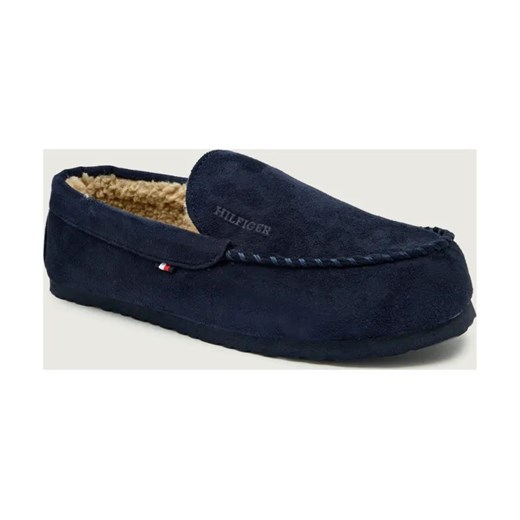 Tommy Hilfiger Ocieplane mokasyny DRIVER ze sklepu Gomez Fashion Store w kategorii Kapcie męskie - zdjęcie 187273999