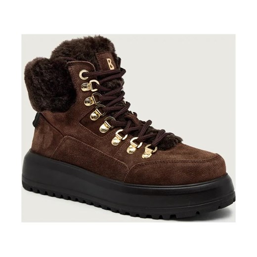 Bogner Skórzane trapery ANTWERP L 23 A | shearling ze sklepu Gomez Fashion Store w kategorii Śniegowce damskie - zdjęcie 187274007