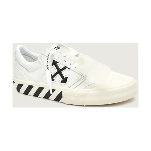 OFF-WHITE Sneakersy Vulcanized UNDERCUT | z dodatkiem skóry ze sklepu Gomez Fashion Store w kategorii Buty sportowe damskie - zdjęcie 187274015