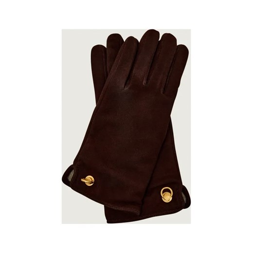 GIANNI CHIARINI Rękawiczki | zamsz | z dodatkiem wełny ze sklepu Gomez Fashion Store w kategorii Rękawiczki damskie - zdjęcie 187274039