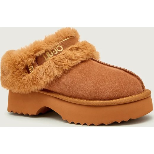 Liu Jo Śniegowce JUNY 01 | shearling | zamsz ze sklepu Gomez Fashion Store w kategorii Śniegowce damskie - zdjęcie 187274058