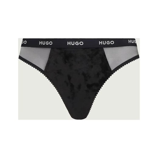 Hugo Bodywear Koronkowe stringi SL DESIGN ze sklepu Gomez Fashion Store w kategorii Majtki damskie - zdjęcie 187274916