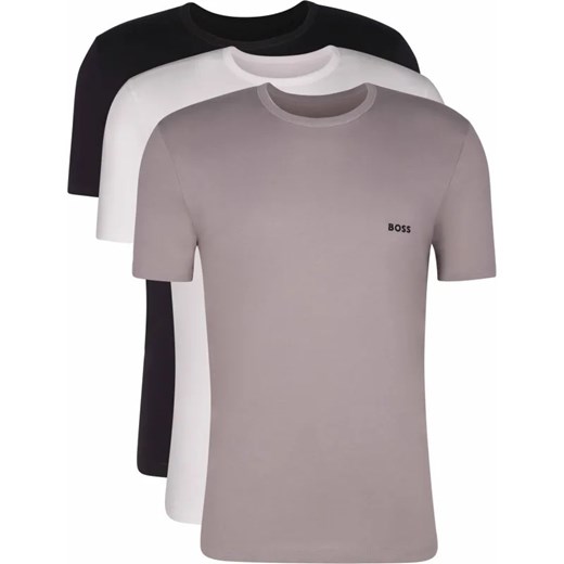 BOSS BLACK T-shirt 3-pack RN Classic | Regular Fit ze sklepu Gomez Fashion Store w kategorii T-shirty męskie - zdjęcie 187274939