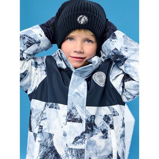 Sinsay - Kurtka z kapturem - granatowy Sinsay 134 (8-9 l) Sinsay