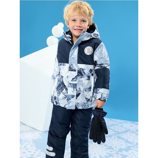 Sinsay - Kurtka z kapturem - granatowy - id: 432FC-59X - marki Sinsay - 187276295 Sinsay - Kurtka z kapturem - granatowy ze sklepu Sinsay w kategorii Kurtki chłopięce - zdjęcie 187276295