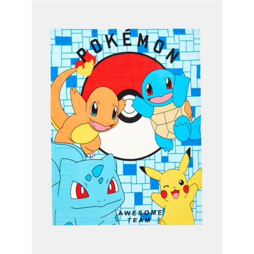 Sinsay - Koc Pokemon - wielobarwny - id: 432GH-MLC - marki Sinsay - 187276296 Sinsay - Koc Pokemon - wielobarwny ze sklepu Sinsay w kategorii Zabawki - zdjęcie 187276296