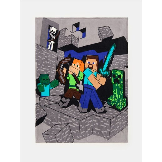 Sinsay - Koc Minecraft - wielobarwny - id: 433GH-MLC - marki Sinsay - 187276298 Sinsay - Koc Minecraft - wielobarwny ze sklepu Sinsay w kategorii Zabawki - zdjęcie 187276298