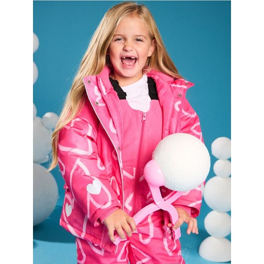 Sinsay - Kurtka ocieplana z kapturem - różowy - id: 892DX-30X - marki Sinsay - 187276376 Sinsay - Kurtka ocieplana z kapturem - różowy ze sklepu Sinsay w kategorii Kurtki dziewczęce - zdjęcie 187276376