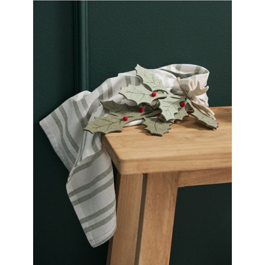 Sinsay - Dekoracja świąteczna - zielony - id: 893GF-07X - marki Sinsay - 187276377 Sinsay - Dekoracja świąteczna - zielony ze sklepu Sinsay w kategorii Dekoracje bożonarodzeniowe - zdjęcie 187276377
