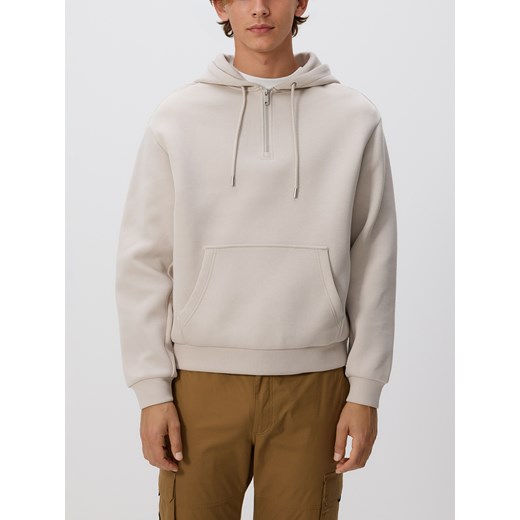 Reserved - Bluza z kapturem - beżowy - id: ZU308-08X - marki Reserved - 187277006 Reserved - Bluza z kapturem - beżowy ze sklepu Reserved w kategorii Bluzy męskie - zdjęcie 187277006