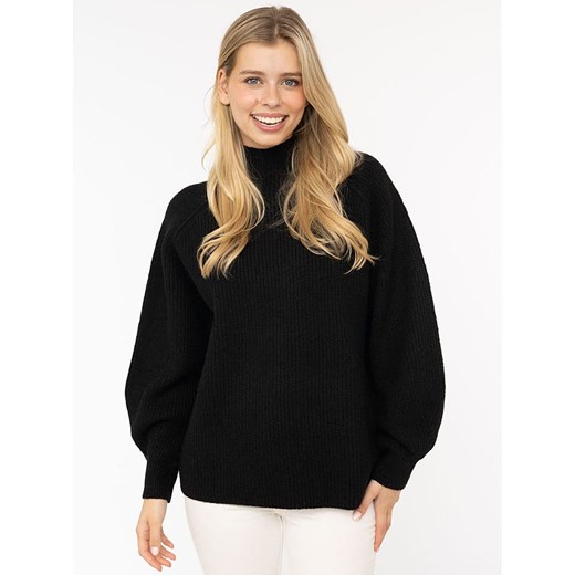 Zwillingsherz Sweter w kolorze czarnym ze sklepu Limango Polska w kategorii Swetry damskie - zdjęcie 187277805