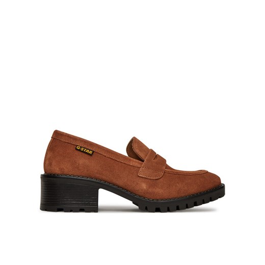 Loafersy G-Star Raw WI34-JANELLE-01 Brązowy ze sklepu eobuwie.pl w kategorii Półbuty damskie - zdjęcie 187278859