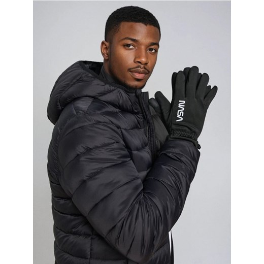 Sinsay - Rękawiczki NASA - czarny - id: 200GC-99X - marki Sinsay - 187280686 Sinsay - Rękawiczki NASA - czarny ze sklepu Sinsay w kategorii Rękawiczki męskie - zdjęcie 187280686