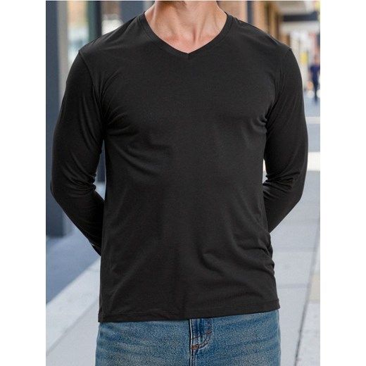 Sinsay - Bawełniana koszulka basic - czarny ze sklepu Sinsay w kategorii T-shirty męskie - zdjęcie 187280765