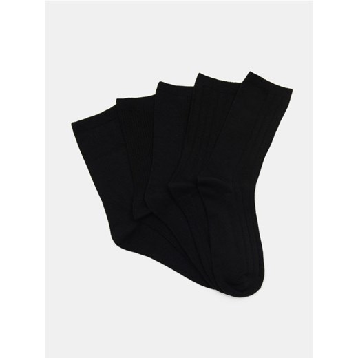 Sinsay - Skarpetki 5 pack - czarny ze sklepu Sinsay w kategorii Skarpetki męskie - zdjęcie 187280797