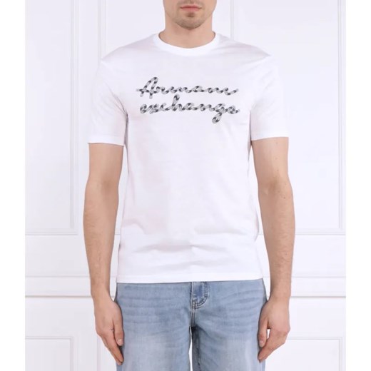 Armani Exchange T-shirt | Regular Fit ze sklepu Gomez Fashion Store w kategorii T-shirty męskie - zdjęcie 187280915