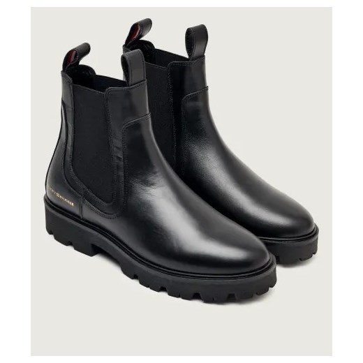 Tommy Hilfiger Skórzane sztyblety CHELSEA Tommy Hilfiger 39 Gomez Fashion Store