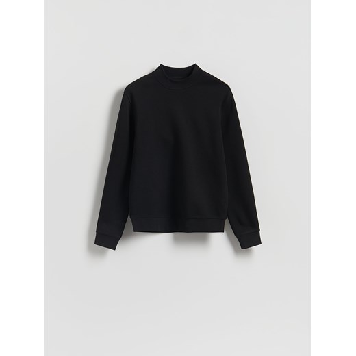 Reserved - Bluza ze stójką - czarny ze sklepu Reserved w kategorii Bluzy męskie - zdjęcie 187281588