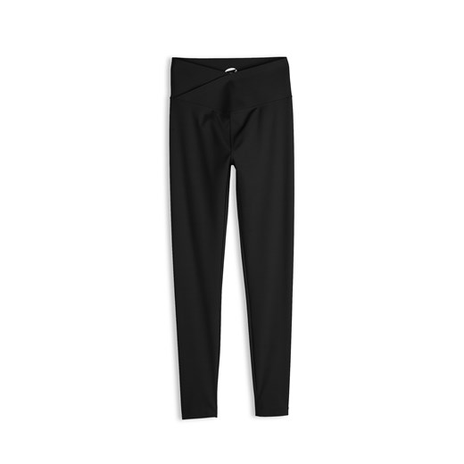 GATE Legginsy z paskiem w kształcie litery v 34 ze sklepu gateshop w kategorii Spodnie damskie - zdjęcie 187281648