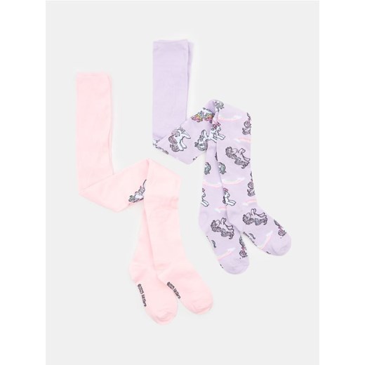 Sinsay - Rajstopy 2 pack My Little Pony - biały ze sklepu Sinsay w kategorii Rajstopy dziecięce - zdjęcie 187281996
