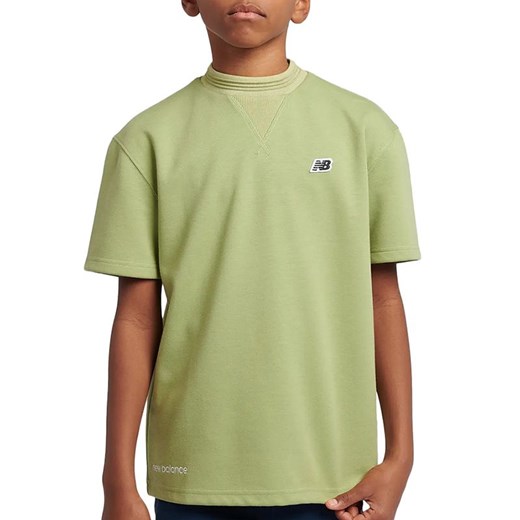 Koszulka dziecięca New Balance LAKB0191EEN - zielona - id: 3241376 - marki New Balance - 187282015 Koszulka dziecięca New Balance LAKB0191EEN - zielona ze sklepu streetstyle24.pl w kategorii T-shirty chłopięce - zdjęcie 187282015