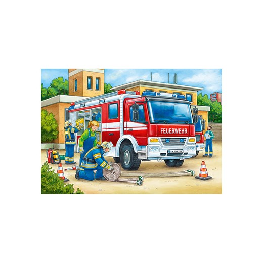 Ravensburger 12-częściowe puzzle (2 szt.) "Police and fire department" - 3+ - id: 13829741 - marki Ravensburger - 187282027 Ravensburger 12-częściowe puzzle (2 szt.) "Police and fire department" - 3+ ze sklepu Limango Polska w kategorii Puzzle - zdjęcie 187282027