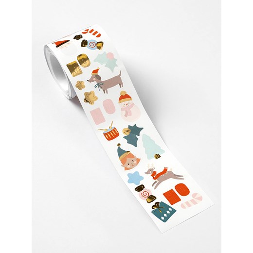 folia PAPER Arkusz naklejek "Winter" ze wzorem Folia Paper onesize okazja Limango Polska