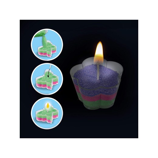 SES Świece z piaskiem woskowym - 6+ Ses onesize okazyjna cena Limango Polska