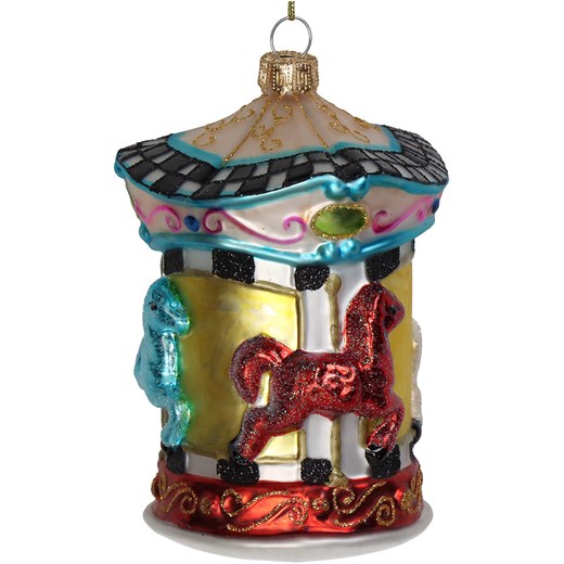 Kersten Bombka "Carousel" ze wzorem - wys. 12 cm - id: 16296200 - marki Kersten - 187282057 Kersten Bombka "Carousel" ze wzorem - wys. 12 cm ze sklepu Limango Polska w kategorii Dekoracje bożonarodzeniowe - zdjęcie 187282057