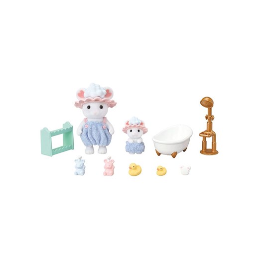 Sylvanian Families Akcesoria dla lalek "Marshmallow Mouse Bath Fun" - 3+ - id: 16790143 - marki Sylvanian Families - 187282079 Sylvanian Families Akcesoria dla lalek "Marshmallow Mouse Bath Fun" - 3+ ze sklepu Limango Polska w kategorii Zabawki - zdjęcie 187282079