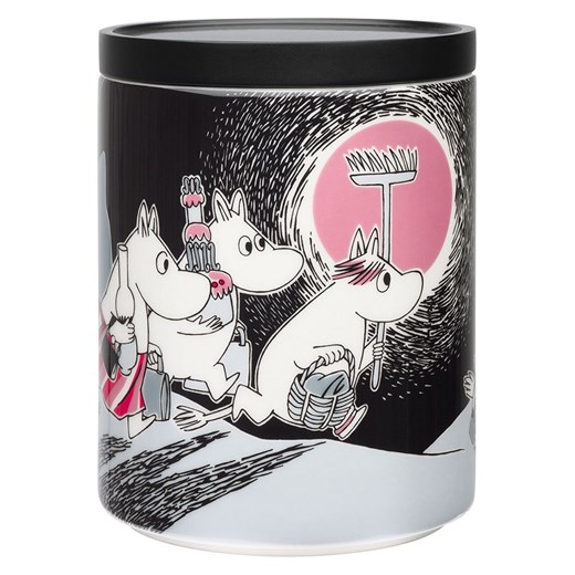 Moomin Pojemnik &quot;Adventure Move&quot; w kolorze szaro-czarnym - 1,2 l ze sklepu Limango Polska w kategorii Pojemniki kuchenne - zdjęcie 187282116