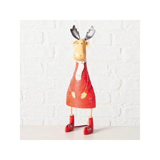 Boltze Figurka dekoracyjna "Björn" w kolorze czerwono-brązowym - wys. 34,5 cm - id: 17801905 - marki Boltze - 187282459 Boltze Figurka dekoracyjna "Björn" w kolorze czerwono-brązowym - wys. 34,5 cm ze sklepu Limango Polska w kategorii Dekoracje - zdjęcie 187282459