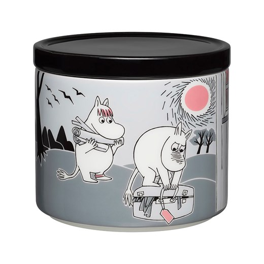Moomin Pojemnik "Adventure Move" w kolorze czarno-szarym - 700 ml onesize okazyjna cena Limango Polska